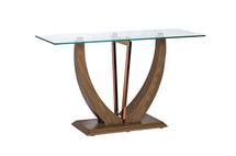 Консоль Garda Decor 30B-791-2 Консоль со стеклом бежевая 127*46*75см арт. 30B-791-2