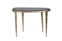 Консоль Garda Decor 69-919148 Консоль "Ab ovo" черное стекло/золото 117*48*79см арт. 69-919148