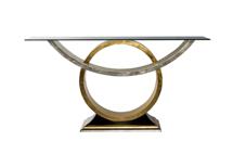 Консоль Garda Decor ART-4472-D Консоль "Цирк (Circus)" со стеклом 157*46*82см арт. ART-4472-D