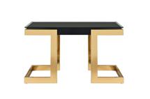 Консоль Garda Decor 58DB-CST18166 Консоль Марбелла (Marbella) черн/золото 130*37*76,5см арт. 58DB-CST18166