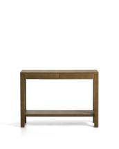 Консоль La Forma (ех Julia Grup) Консоль Arelida из дуба со светло-коричневой отделкой, 112 x 80 см арт. 491451