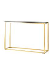 Консоль Stool Group Консоль ТАУН 115*30 золото стекло smoke арт. УТ000004657