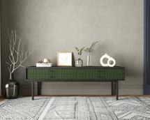 Консоль Этажерка Консоль с двумя ящиками "Emerson" арт EM23/green/L арт. EM23/green/L