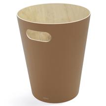 Корзина Umbra Корзина для мусора woodrow, 7,5 л, коричневая арт. 082780-1258
