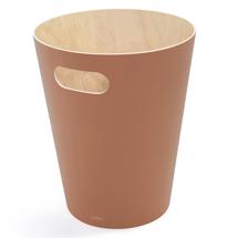 Корзина Umbra Корзина для мусора woodrow, 7,5 л, коричневая арт. 082780-1258