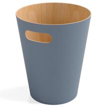 Корзина Umbra Корзина для мусора woodrow, 7,5 л, серо-голубая арт. 082780-1050