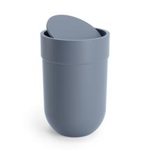 Корзина Umbra Корзина для мусора с крышкой touch, 6 л, голубая арт. 023269-1050