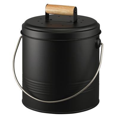 Корзина ЯЯЯ Контейнер для пищевых отходов с фильтром irmel, 3,5 л, графит арт. SS0000306