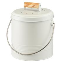 Корзина ЯЯЯ Контейнер для пищевых отходов с фильтром irmel, 3,5 л, молочный арт. SS0000305