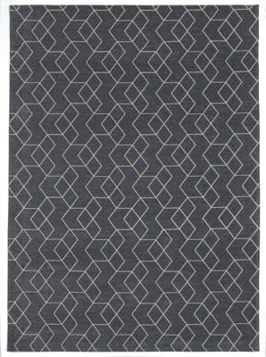 Ковер Carpet decor by Fargotex Ковер Cube Anthracite 160х230 см арт. C1038