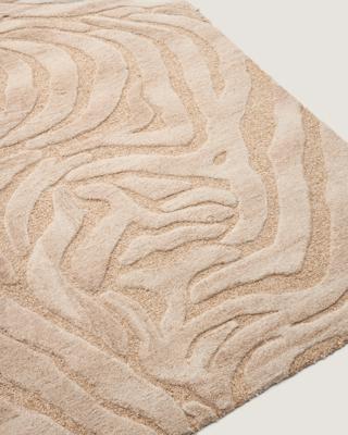 Ковер La Forma (ех Julia Grup) Ковер Tribet Zebra из жаккардовой шерсти160 x 230 см арт. 428816