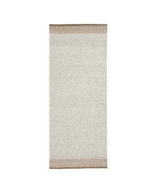 Ковер La Forma (ех Julia Grup) Бежевый шерстяной жаккардовый ковер Nifelia 200 x 80 см арт. 422050