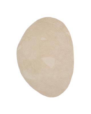 Ковер La Forma (ех Julia Grup) Белый шерстяной ковер Domm 160 x 230 см арт. 422649