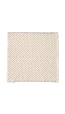 Ковер La Forma (ех Julia Grup) Коврик для ванной Janu из 100% хлопка жаккард цвета экрю 50 x 70 см арт. 424855