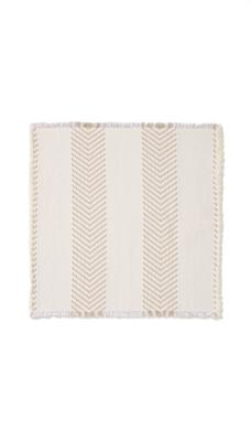 Ковер La Forma (ех Julia Grup) Коврик для ванной Bina из 100% хлопкового жаккарда цвета экрю 50 x 70 см арт. 424843