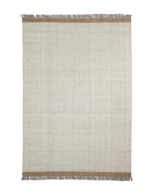 Ковер La Forma (ех Julia Grup) Ковер Brina из бежевой шерсти с узором елочка 300 x 200 см арт. 422030