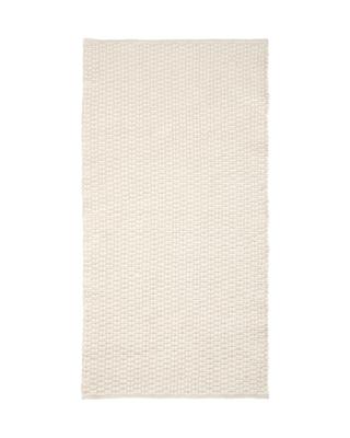 Ковер La Forma (ех Julia Grup) Ковер Mascarell из хлопка и полиэстера белого цвета 70 x 140 см арт. 261949