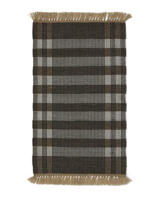 Ковер La Forma (ех Julia Grup) Коврик Barani из полипропилена коричневого и чёрного цвета 60 x 90 см арт. 261837