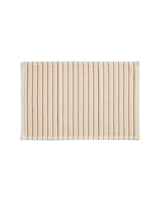 Ковер La Forma (ех Julia Grup) Хлопковый коврик для ванной Merade с оранжевыми полосками, 50 x 80 см арт. 483331