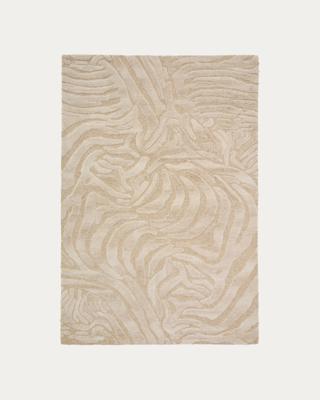 Ковер La Forma (ех Julia Grup) Ковер Tribet Zebra из жаккардовой шерсти160 x 230 см арт. 428816