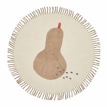 Ковер La Forma (ех Julia Grup) Tamya Круглый ковер из 100% хлопка с коричневой грушей Ø 120 см арт. 148292