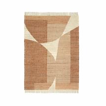 Ковер La Forma (ех Julia Grup) Cabanes yute and cotton rug, natural and brown, 160 x 230 cm арт. 157756