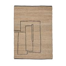 Ковер La Forma (ех Julia Grup) Ковер Velira из джута с графическим рисунком 160 x 230 см арт. 262940