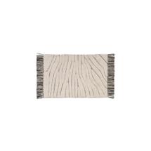 Ковер La Forma (ех Julia Grup) Коврик для ванной Crilda белый хлопковый 50 x 70 см арт. 209191