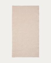 Ковер La Forma (ех Julia Grup) Ковер Mascarell из хлопка и полиэстера белого цвета 70 x 140 см арт. 261949