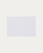 Ковер La Forma (ех Julia Grup) Коврик для ванной Erona из хлопка белый 50 x 70 см арт. 263926