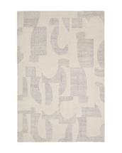 Ковер La Forma (ех Julia Grup) Серый жаккардовый ковер Norela из шерсти 300 x 200 см арт. 422052