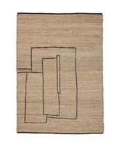 Ковер La Forma (ех Julia Grup) Ковер Velira из джута с графическим рисунком 200 x 300 см арт. 262125