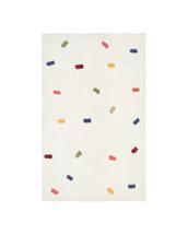 Ковер La Forma (ех Julia Grup) Ковер Epifania белый хлопок с разноцветными точками 90 x 150 см арт. 422659