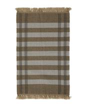 Ковер La Forma (ех Julia Grup) Коврик Barani из полипропилена коричневого и бежевого цвета 60 x 90 см арт. 261839