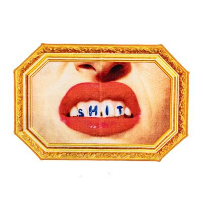 Ковер Seletti Коврик Shit (Face) арт. 18192