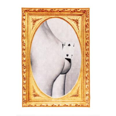 Ковер Seletti Коврик Two Of Spades арт. 18195