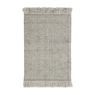 Ковер Tkano Ковер из переработанного пластика светло-серого цвета из коллекции ethnic, 60х90 см арт. TK24-DR0036