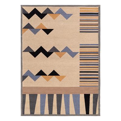 Ковер Tkano Ковер из хлопка по мотивам нанайских орнаментов из коллекции cultural heritage, 160х230 см арт. TK24-DR0021