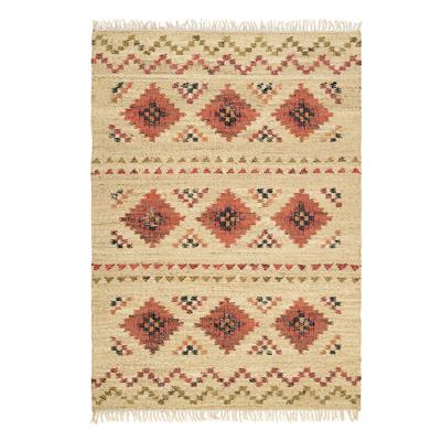 Ковер Tkano Ковер из джута и шерсти по мотивам башкирских орнаментов из коллекции cultural heritage, 160х230 см арт. TK24-DR0018