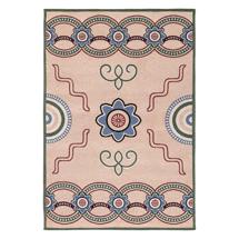 Ковер Tkano Ковер из хлопка по мотивам эвенских орнаментов из коллекции cultural heritage, 120х180 см арт. TK24-DR0022