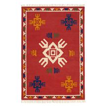 Ковер Tkano Ковер из шерсти по мотивам чувашских орнаментов из коллекции cultural heritage, 200х300 см арт. TK24-DR0016