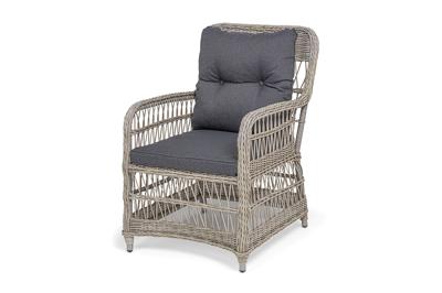 Кресло 4SIS "Цесена" кресло плетеное из искусственного ротанга, цвет бежевый арт. YH-C1621W beige