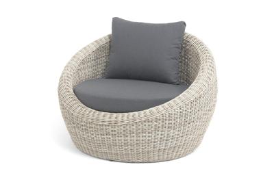 Кресло 4SIS "Барселона" кресло из искусственного ротанга, цвет бежевый арт. YH-C1093W beige