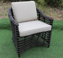 Кресло 4SIS "Ницца" кресло из искусственного ротанга, цвет бронзовый арт. YH-C1220W
