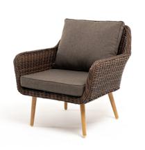 Кресло 4SIS "Прованс" кресло из искусственного ротанга, цвет коричневый арт. YH-SYH272W-CH brown