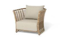 Кресло 4SIS "Валенсия" кресло из искусственного ротанга, цвет соломенный арт. YH-C1250W