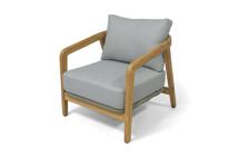 Кресло 4SIS "Лейпциг" кресло из тика, цвет серый арт. DF25101T-A