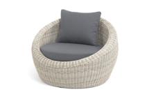 Кресло 4SIS "Барселона" кресло из искусственного ротанга, цвет бежевый арт. YH-C1093W beige