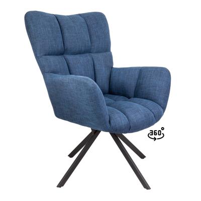 Кресло AksHome Кресло Colorado, темно-синий, ткань арт. ZN-125815