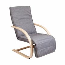 Кресло AksHome Кресло-качалка Grand, серый, ткань арт. ZN-125816